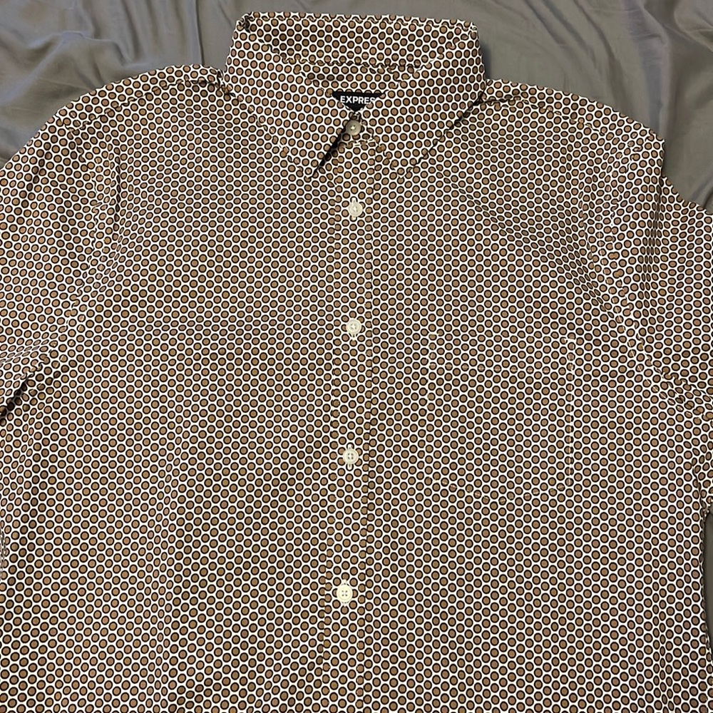 Express Button-Up Men’s Dress Shirt